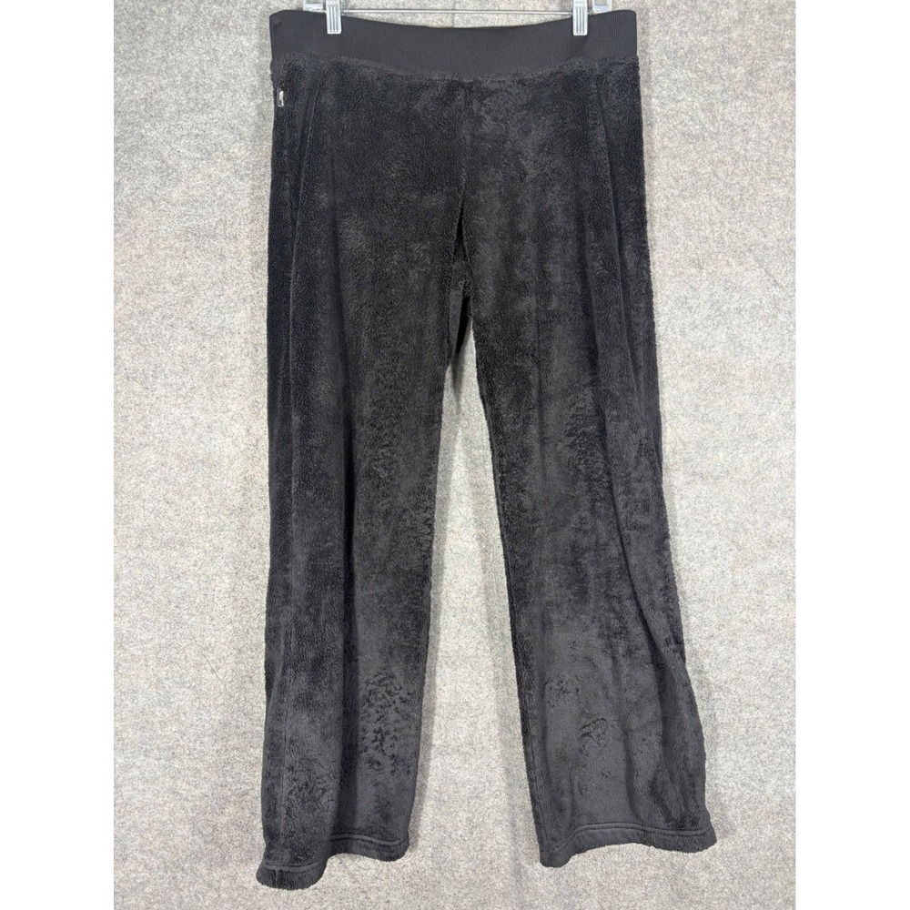 The North Face Osito Black High Pile Fleece Lounge Pants Womens L KE 0066